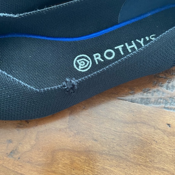 Rothy’s "The Point" black flats size 9 - Picture 2 of 4